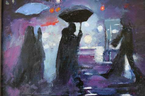 rainy street